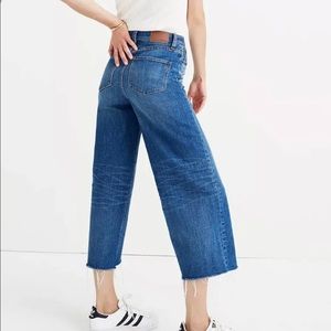 Madewell Wide Leg Crop Size 25
